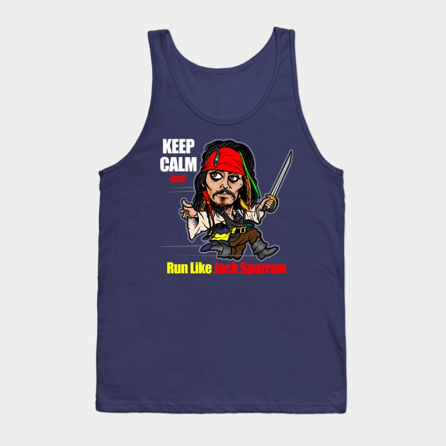 Run like Tank Top by the Mad Artist